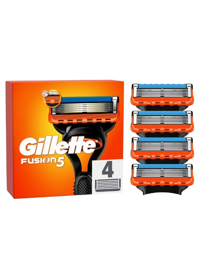 Gillette Fusion5 Men's Razor Blade Refills, 4 Count - Image 2